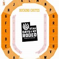 Seating Chart for Days of 47 Rodeo