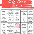 Self-Care Bingo Cards