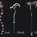 Seven Deadly Sins Anime Weapons