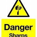 Sharp Hazard Symbol