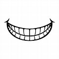 Sharp Teeth Smile Cartoon
