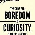 Short Quotes About Boredom