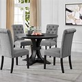 Small Round Dining Room Table and Chairs