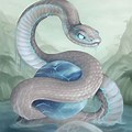 Snake Mythical Creatures Drawings