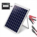 Solar Trickle Charger for Generator Battery