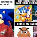 Sonic Hedgehog Meme How Old