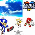 Sonic Heroes Title Card