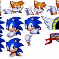 Sonic Title Screen Sprites