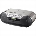 Sony CD Radio Cassette Recorder PNG