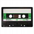 Sony Cassette Tape Sticker