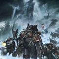 Space Wolves Phone Wallpaper