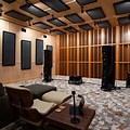 Speaker Inside Acoustic Panel
