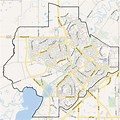 St. Albert City Map