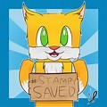 Stampy Cat Drawing