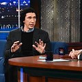 Stephen Colbert Adam Driver Silence