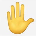Stop Hand iPhone Emoji