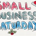 Support Small Business Saturday Free Clip Art