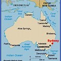 Sydney Australia World Map