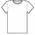 T-Shirt Outline to Cut Out