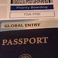 TSA PreCheck Global Entry Card