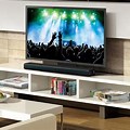 TV Stand with Sound Bar