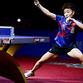 Table Tennis Chinese Player Wallpaper 4K