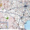 Texas State Road Map