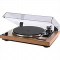 Turntable with Wooden Top