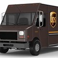 UPS Package Car Background