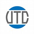 UTC Logo White Background