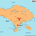 Ubud Bali Indonesia Map