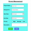 Using HTML to Create Form