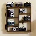 Vintage Camera Shelf Decor