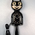 Vintage Cat Wall Clock