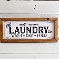 Vintage Laundry Room Signs