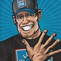 WWE John Cena Cartoon Drawings