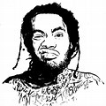 Waka Flocka Flame Coloring Pages