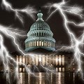 Washington DC Lightning Wallpaper 4K