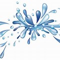 Water Splash Vector Clip Art