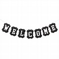 Welcome Black People Banner