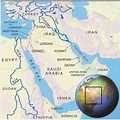 Where Is Africa River On a Political Map in the Middle East
