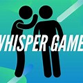 Whisper Game Template Design
