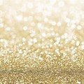 White Background with Gold Glitter