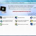 Windows 7 Website Getting Started