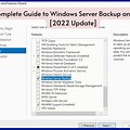 Windows Server Backup Restore