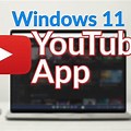 YouTube Downloader App Windows 11