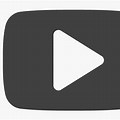 YouTube Logo On Grey Background