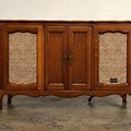 Zenith Stereo Console French Provincial