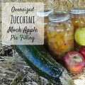 Zucchini Apple Pie Filling Canning
