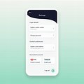 appSettings UI Design Dribbble